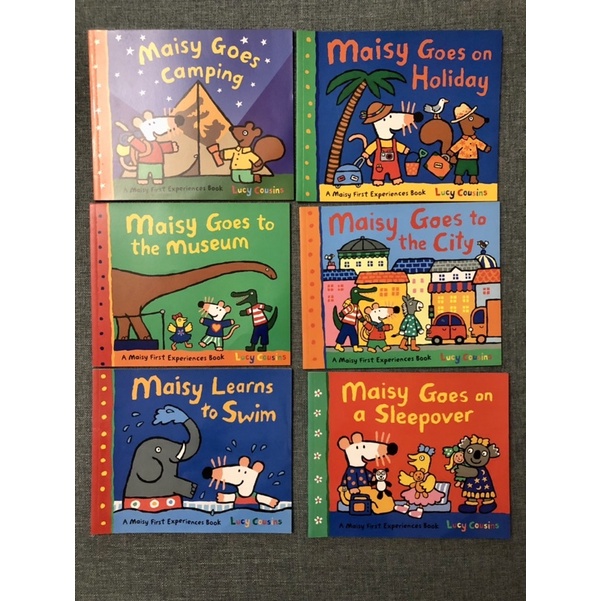 Maisy’s Adventures Set小鼠波波大冒險繪本套書（6冊合售)