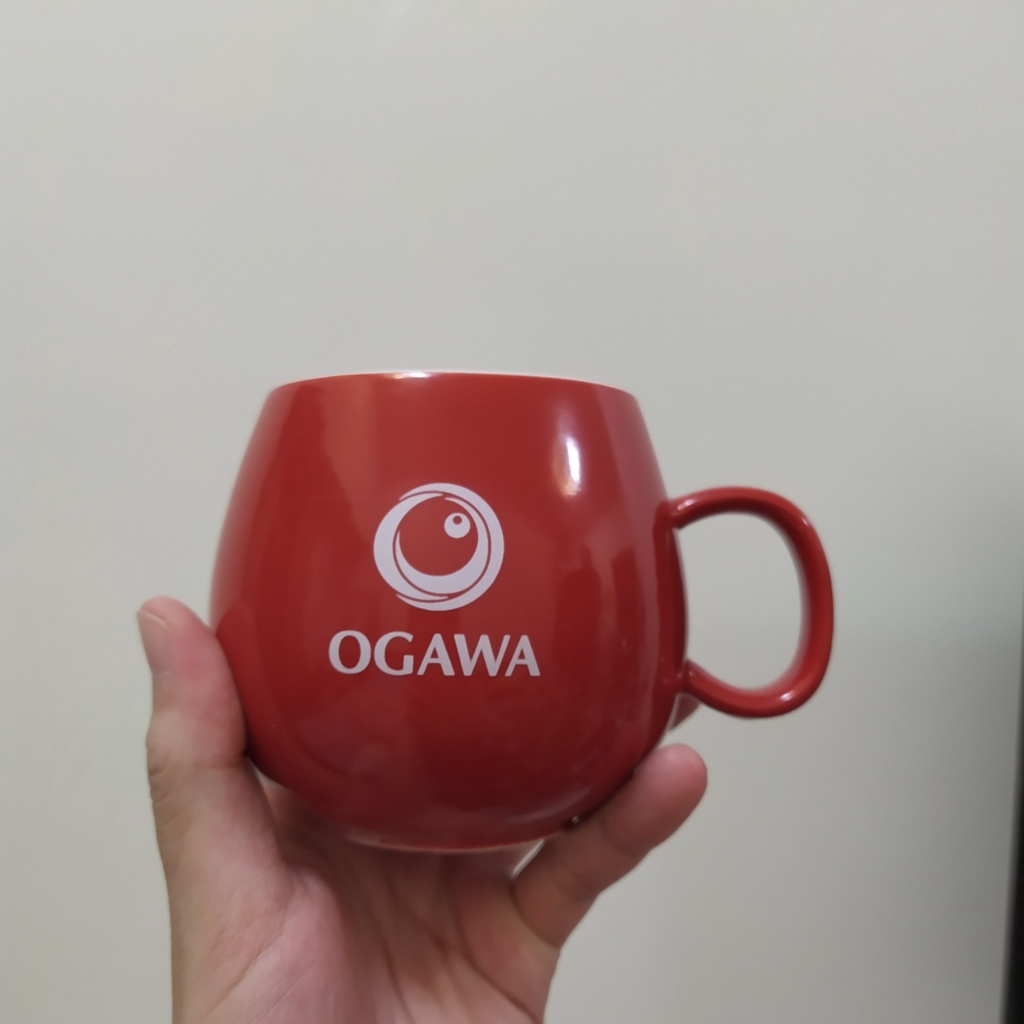 【全新買就送小禮】奧佳華 OGAWA 按摩椅馬克杯 紅色杯子 水杯 好運杯 便宜賣