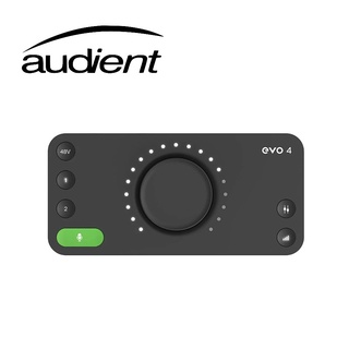 Audient Evo 4 USB 錄音介面 2in/2out Podcast 直播 含錄音軟體 公司貨【宛伶樂器】