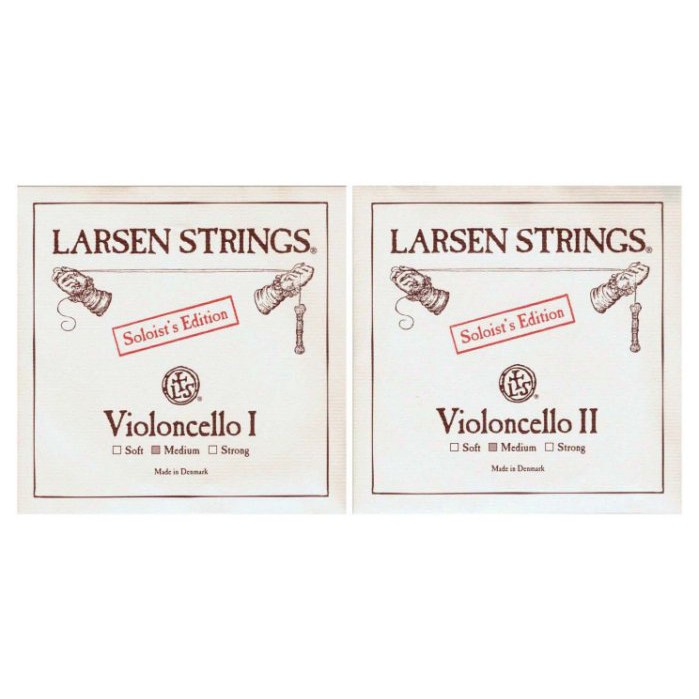 {鈺聲國際弦樂器}丹麥LARSEN STRINGS Soloist's Edition A+D 弦 大提琴弦