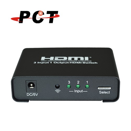 【PCT】3進1出 HDMI 2.0 影音切換器(MH320)