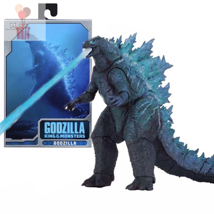 (哥吉拉Godzilla系列-免運）高品質NECA哥吉拉 核能噴射能量版  SHM怪獸可動模型 手辦擺