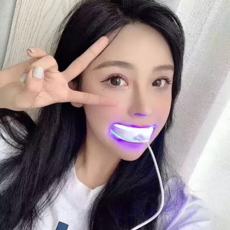 現貨 官網正品碧緹福藍光美牙儀冷光牙齒美白儀組 蝦皮購物