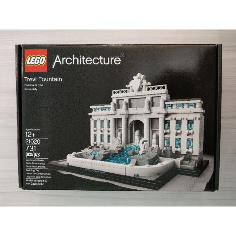 &lt;絕版品&gt; 樂高 LEGO 建築 Architecture 21020 特萊維噴泉 Trevi Fountain