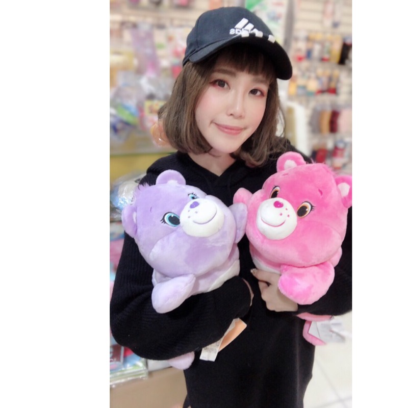 日本 專賣店限定 Care Bears 彩虹熊 熱水袋 娃娃 玩偶 絨毛娃娃 公仔 抱枕 枕頭 熱敷袋