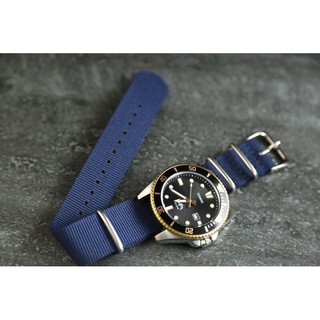 藍色22mm~Nylon Watch Strap 尼龍NATO zulu G10四環時尚軍用錶帶DW timex