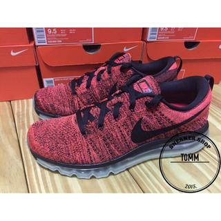 【Tom-m】NIKE FLYKNIT MAX 全氣墊 紅色 黑勾 編織 冰底 男鞋 620469-006