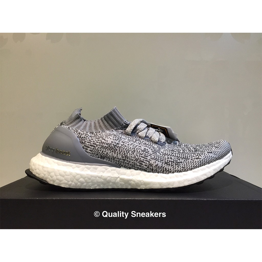 Quality Sneakers - Adidas Ultra Boost Uncaged 淺灰 編織 襪套 馬牌