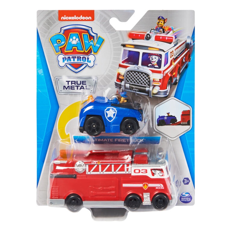 PAW PATROL 汪汪隊立大功-汪汪消防合金車 汪汪隊救援任務合金車