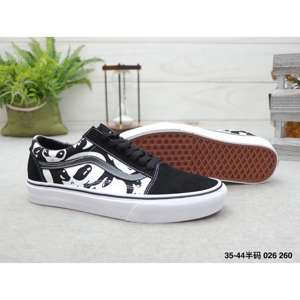 Vans 男女鞋old Skool外星人夜光低幫鞋 蝦皮購物