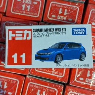 絕版現貨 TOMICA SUBARU 速霸陸 小車 11 一般版 藍色 可開引擎蓋