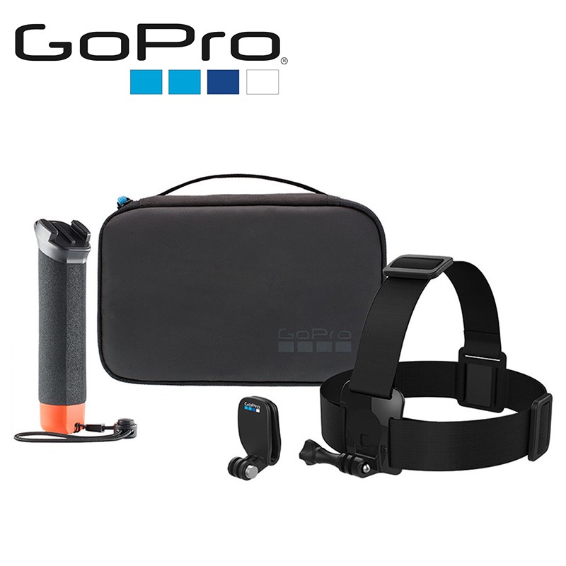 GoPro 探險套件 含漂浮手把 快拆頭部綁帶 收納盒 帽夾 AKTES-001 [相機專家] [公司貨]