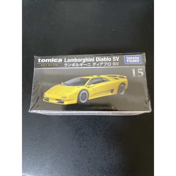 Takara Tomy TOMICA Premium 15 黑盒 多美小汽車 Lamborghini Diablo