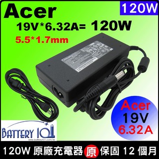 原廠 宏碁 acer 120W 變壓器充電器 Aspire 5943G 5951G 7738 7745G v7-772g