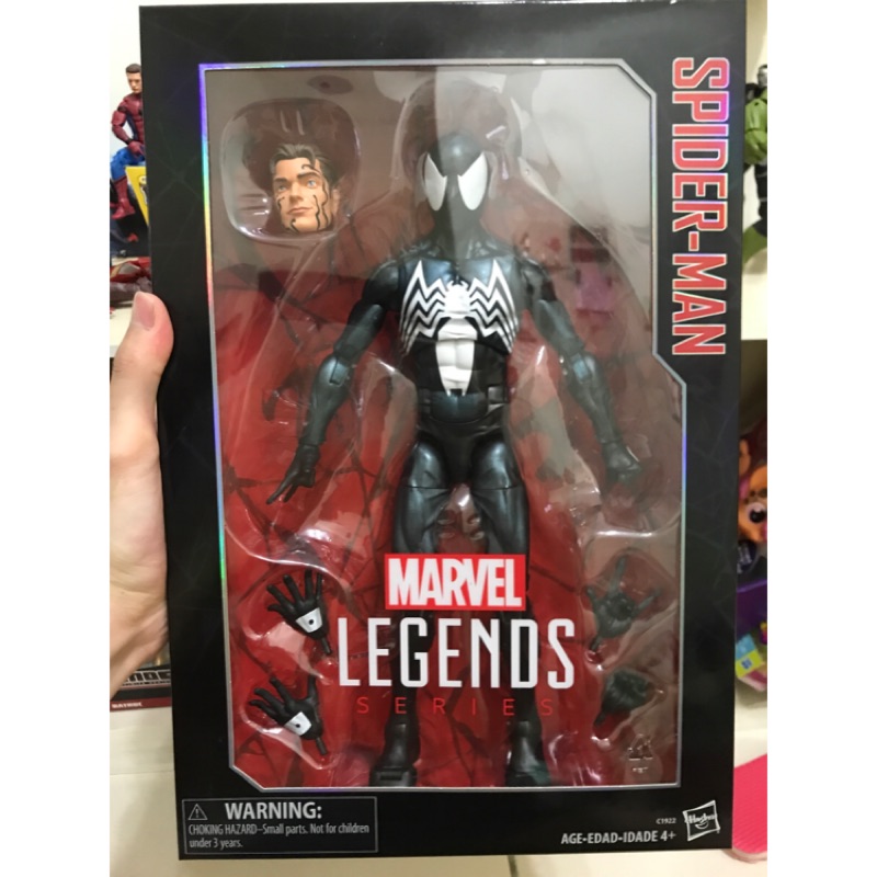 Marvel legends 漫威 12吋 黑蜘蛛人