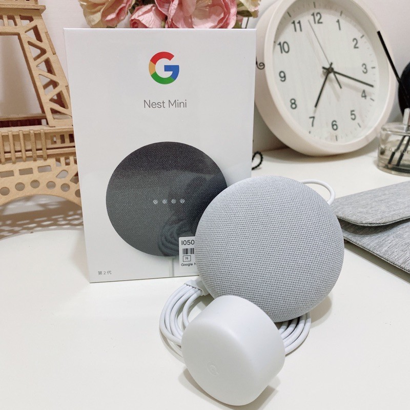 [實拍 全新］Google Nest Mini 2 二代 智慧音箱 石墨黑、白 、迷你wifi智慧插座