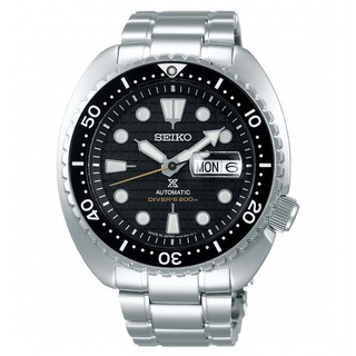 Seiko精工錶 4R36-06Z0D(SRPE03J1) DIVER SCUBA 200米潛水機械錶 /黑面 45mm