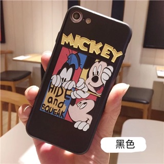 現貨/預購 iPhone 6/6plus/6s/6s plus/7/7 plus迪士尼 米奇浮雕 質感 全包防撞軟手機殼