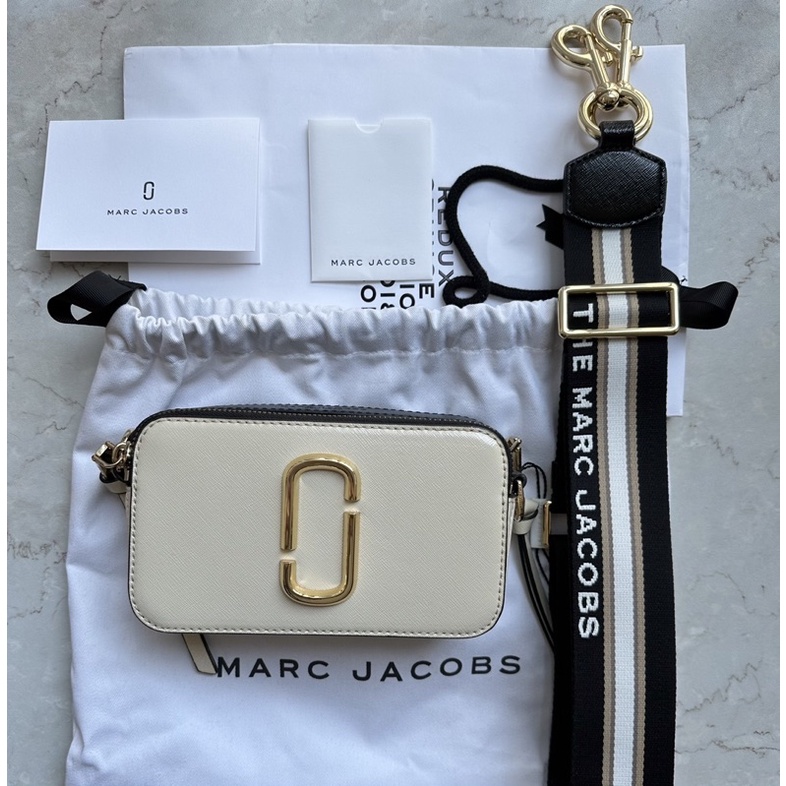 Marc Jacobs 白色相機包 [二手 附購買證明]