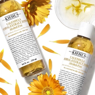 Kiehl’s契爾氏金盞花植物精華化妝水🌻250毫升大罐裝 濕敷鎮靜肌膚 敏感肌 保濕抗敏 無酒精溫和化妝水 明星商品