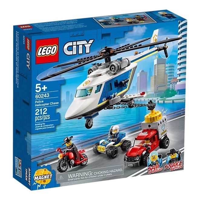 ⭐️ STAR GOLD 積金 ⭐️ LEGO 樂高 City 60243 警察直升機追擊戰