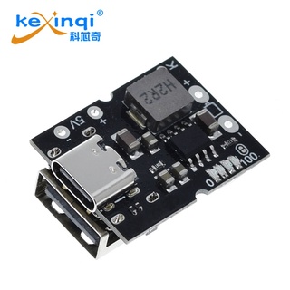 Type-C USB 5V 2A 升壓轉換器升壓電源模組鋰電池充電保護板 LED 顯示屏 USB 用於 DIY 充電器