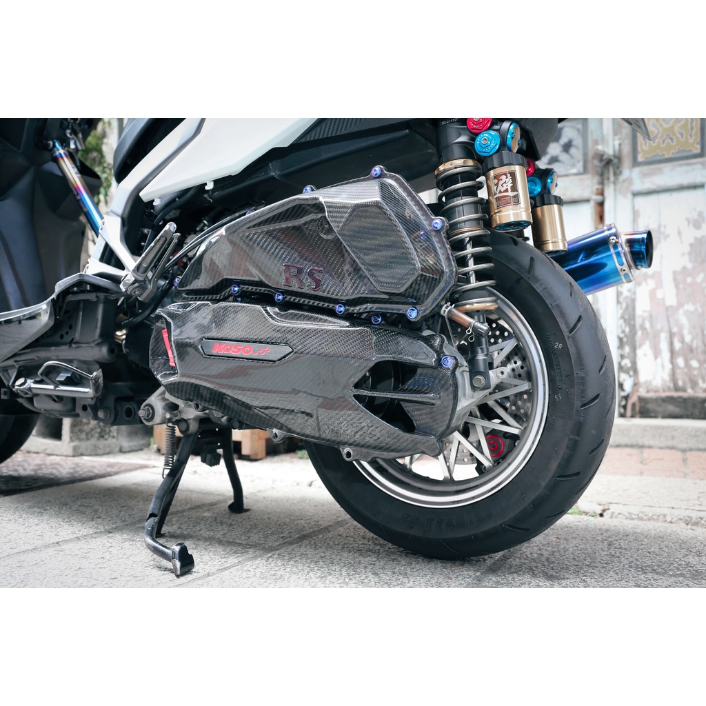 KYMCO Racing S 150 改裝碳纖維空濾蓋