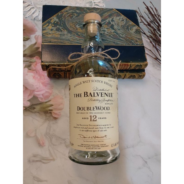 二手空酒瓶 THE BALVENIE 百富12年 威士忌/裝飾 DIY/700ml