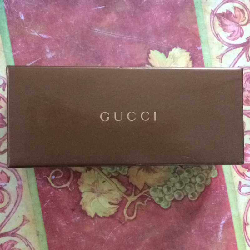 Gucci眼鏡盒/包裝盒/拭鏡布