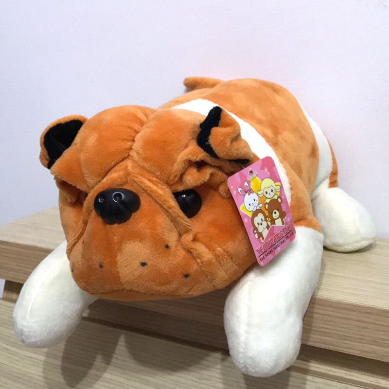 皺皮狗毛絨玩具抱枕狗狗枕頭沙皮狗哈巴狗布娃娃狗娃娃玩偶 蝦皮購物