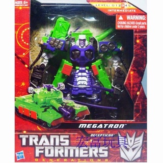 變形金剛世代系列巡弋戰將(經典款) 密卡登 坦克車 狂派 V級 MEGATRON 孩之寶 G2 叢林 不挑盒況