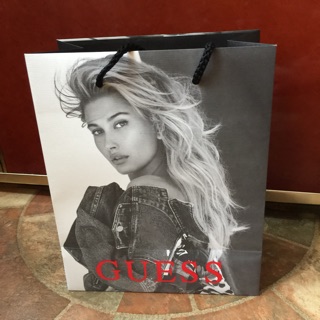 美國品牌 GUESS紙袋/提袋/環保袋/購物袋/禮物袋/手提袋/包裝袋/歐美時尚品牌形象紙袋