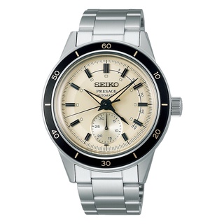 【SEIKO】PRESAGE 60’s復刻米白麵動力儲存機械錶 SSA447J1 4R57-00T0S 公司貨SK022