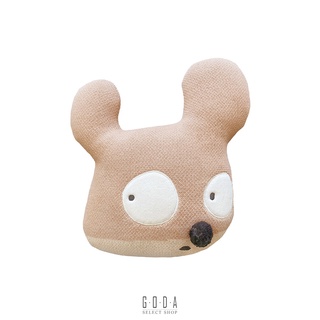 【EDGAR PLANS X LORENA CANALS KNITTED CUSHION MISS MOUSE】抱枕