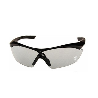 Z-POLS 全新頂級變色升級偏光鏡片款 專業級TR90 鏡腳可調 抗V400超感光運動眼鏡(亮黑)
