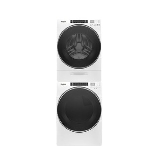 惠而浦8TWFW8620HW+8TWGD8620HW17KG變頻滾筒洗衣機16KG瓦斯型乾衣機標準安裝 大型配送