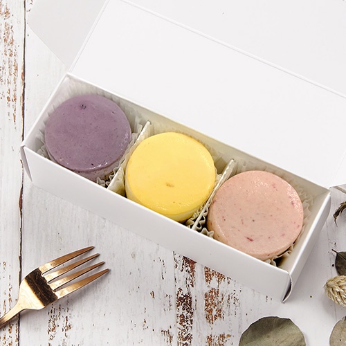 【金山紅】招牌水果乳酪蛋糕（3入 / 盒）