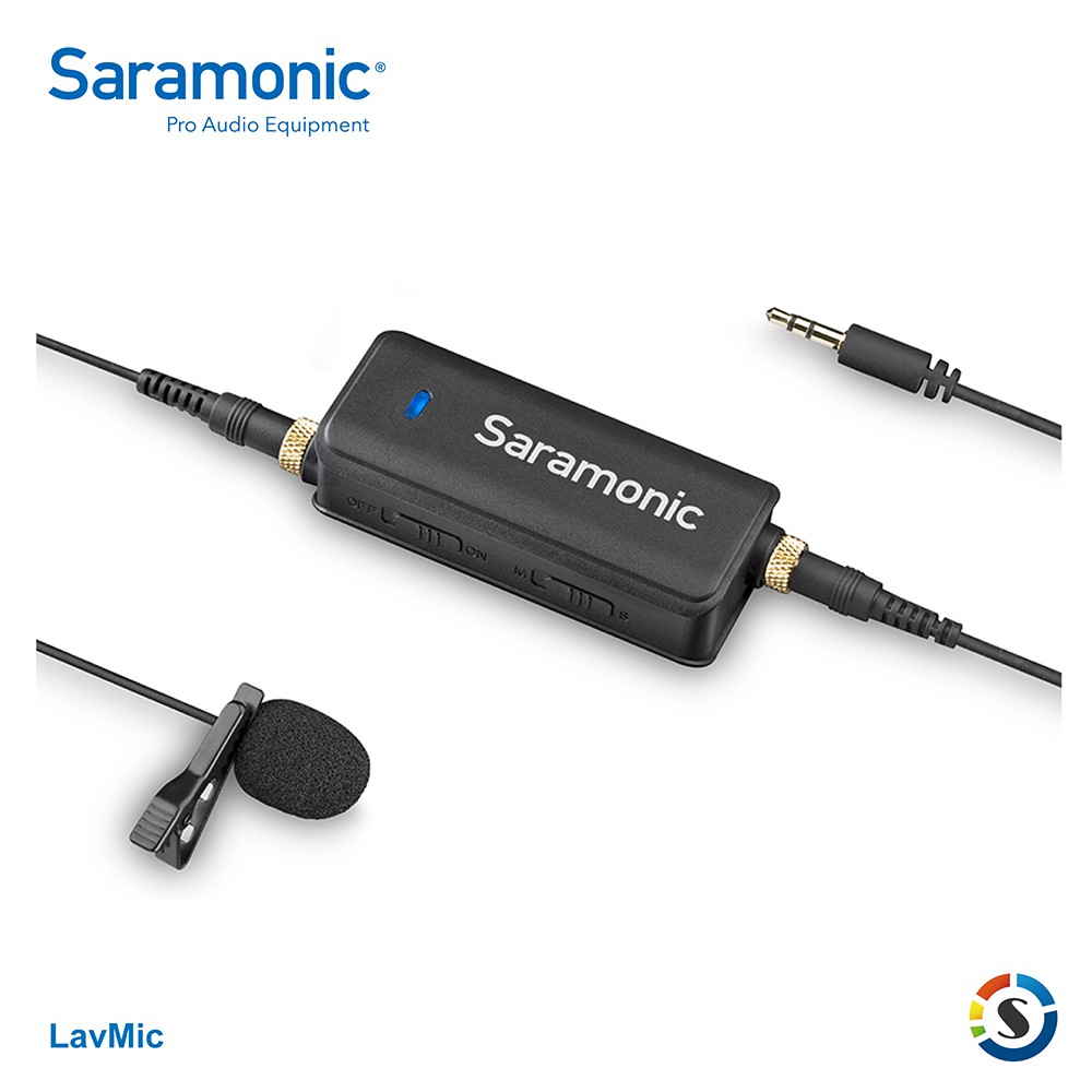 Saramonic楓笛 LavMic 全向電容式領夾混音麥克風