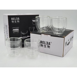 N24 (新品出清) 福利品 RELEA 物生物 公司貨 品茗 雙層耐熱玻璃 泡茶杯