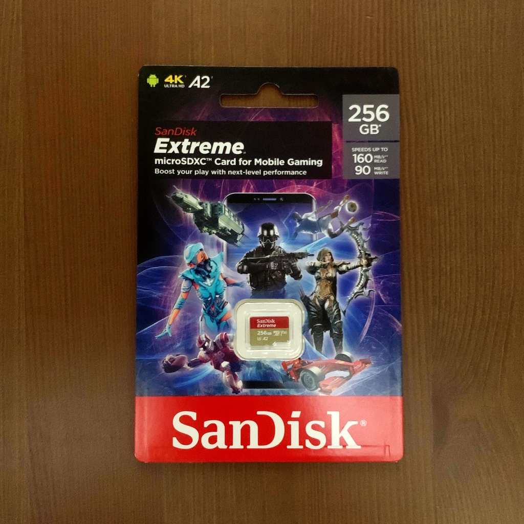 【現貨】SanDisk 任天堂Switch可用 microSDXC UHS-I(V30)(A2) 256G記憶卡 公司貨