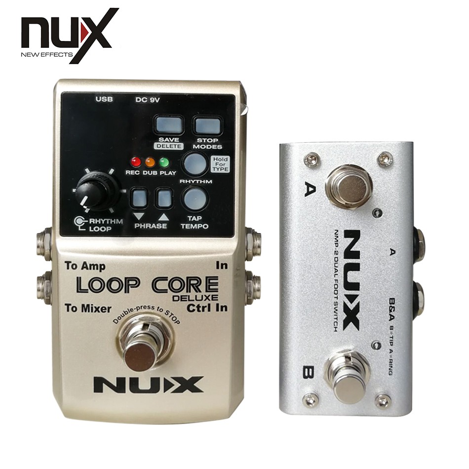 【名人樂器】Nux Loop Core Deluxe Looper 附踏板 導線 吉他 錄音 效果器