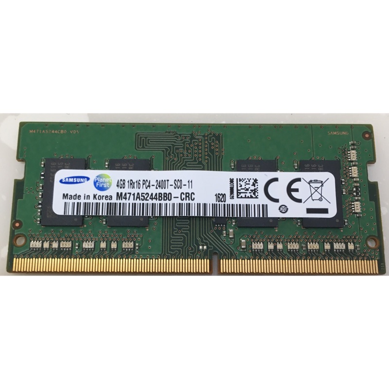 三星Samsung NB筆電 記憶體 4GB DDR4 PC4-2400T