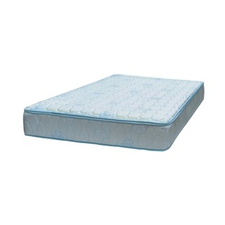 【E-xin】滿額免運 878-7 聖羅蘭獨立筒床墊 乳膠2.5公分床墊 水藍色緹花布 床墊 床鋪 床組 乳膠 寢具