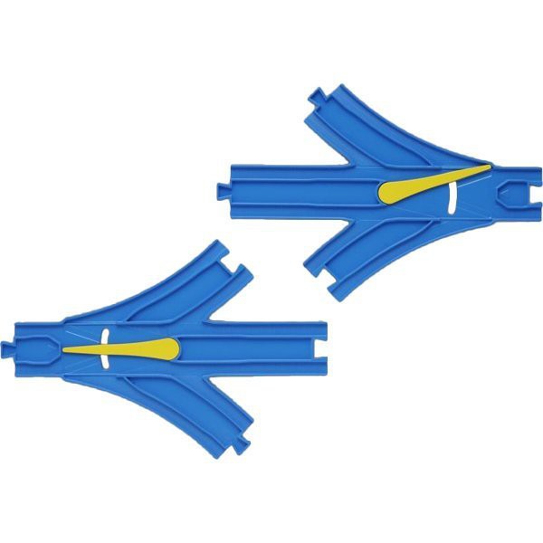現貨 正版TAKARA TOMY PLARAIL 鐵道王國 R-17 三線分叉軌 火車配件 鐵路軌道