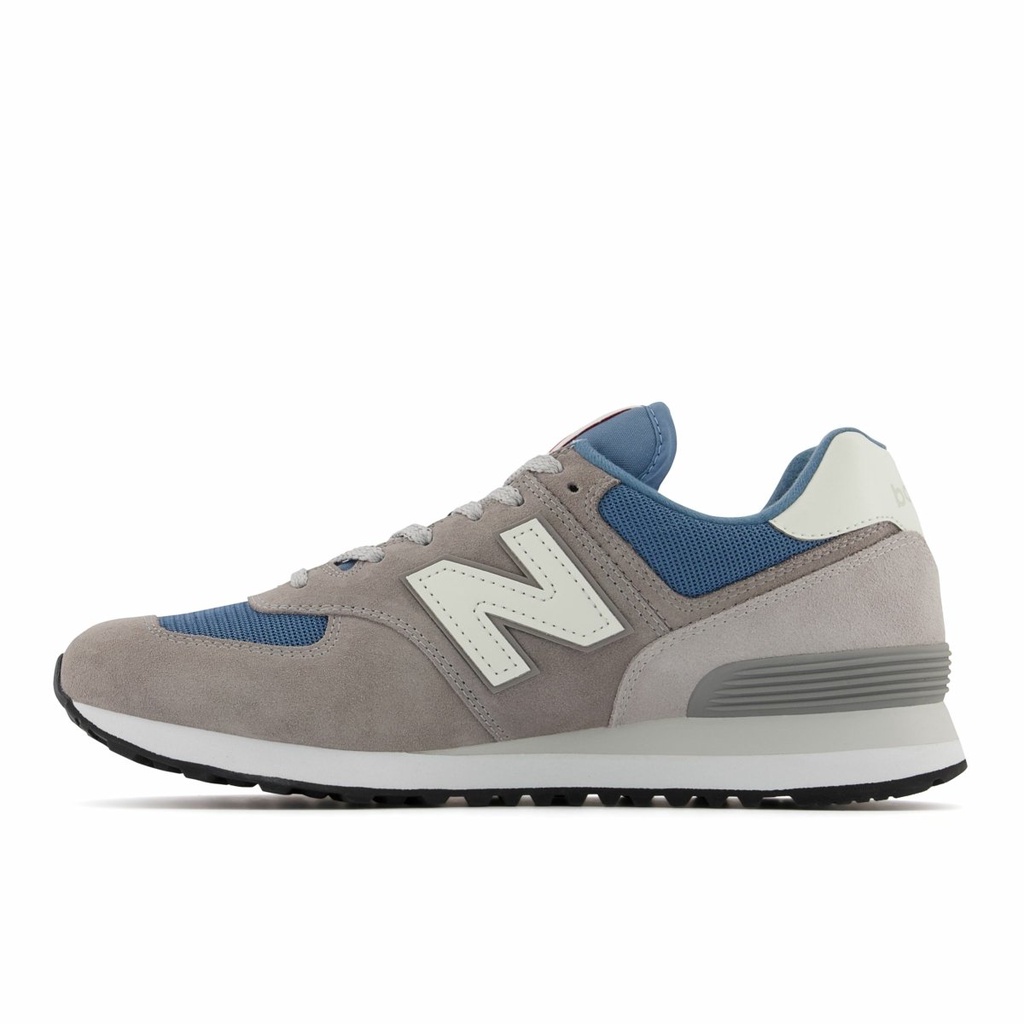 New Balance 574 男休閒鞋 復古 經典 麂皮 緩震 灰藍 ML574OW2D Sneakers542