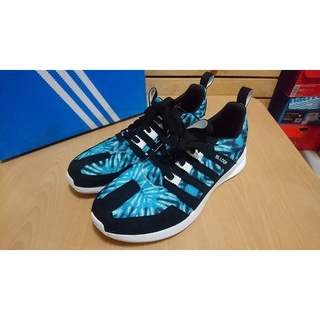 Adidas Originals SL Loop Runner C75288 麂皮 慢跑鞋 黑/藍 男【US.10.5】