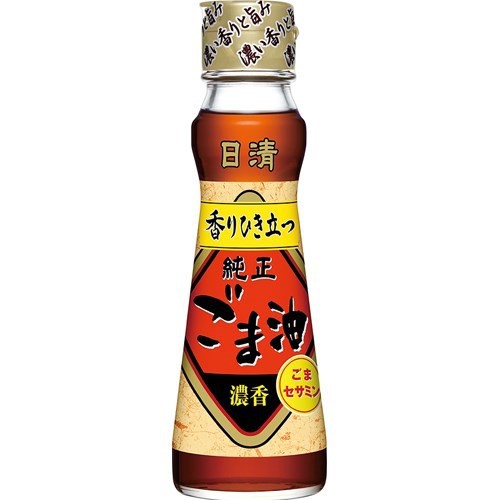 日本日清純正麻油   香油  芝麻油 130g/罐