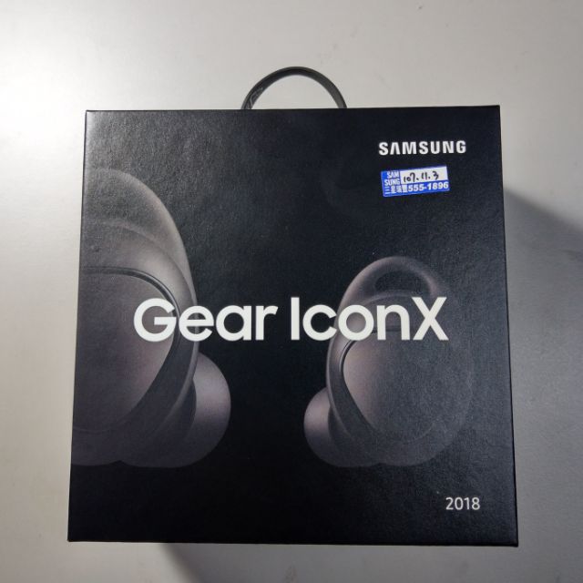 三星 samsung gear iconx x 2018 真無線藍牙耳機 黑色 保固一年