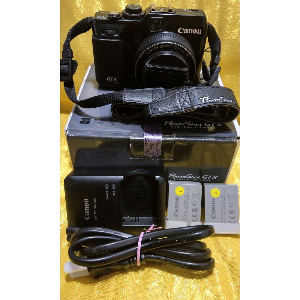 公司貨Canon PowerShot G1X 零件機 (快門故障) ※(賣場有另售充電座/原廠電池)