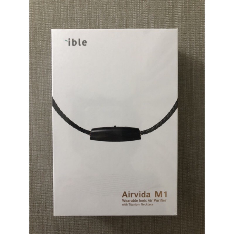 🔥防疫商品🔥ible Airvida M1 鈦項圈負離子清淨機_黑色45cm